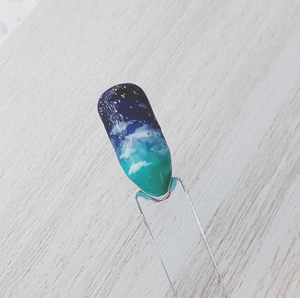 ジェルネイル(ライト対応)/セリア/ジェルネイルを使ったクチコミ(1枚目)