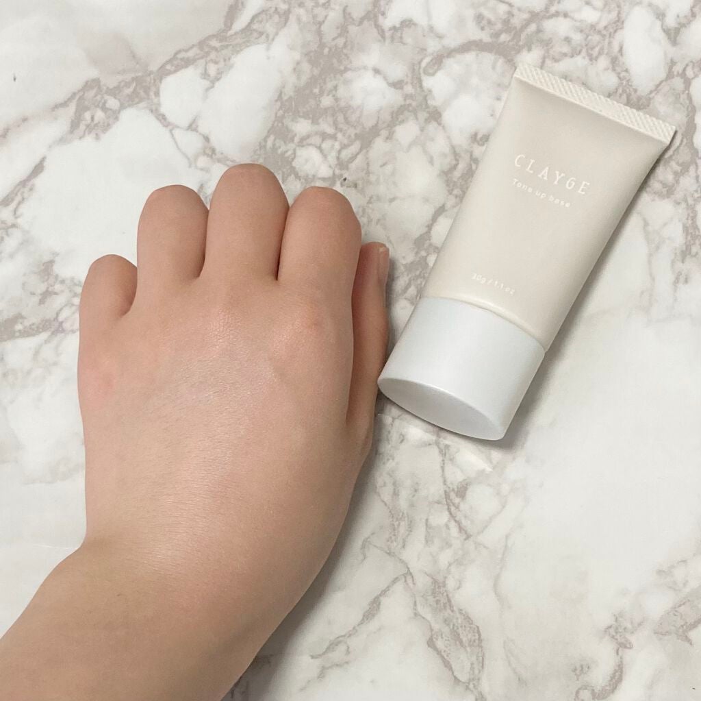 ミネラルトーンアップベース/CLAYGE/化粧下地を使ったクチコミ(4枚目)