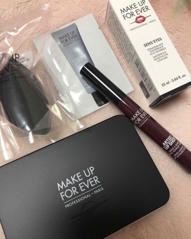 MAKE UP FOR EVER アーティストリップショットのクチコミ「今年初買ったモノ〜！🎍

メイクアップフォーエバーで初めてお買い物〜
お姉さん優しくて通おうと.....」（1枚目）