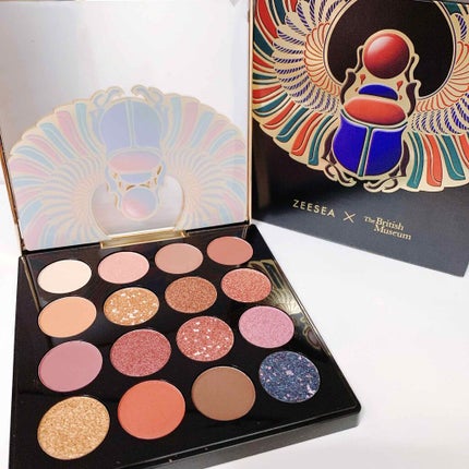 大英博物館 エジプトシリーズ アイシャドウパレット/ZEESEA/アイシャドウパレットを使ったクチコミ(2枚目)