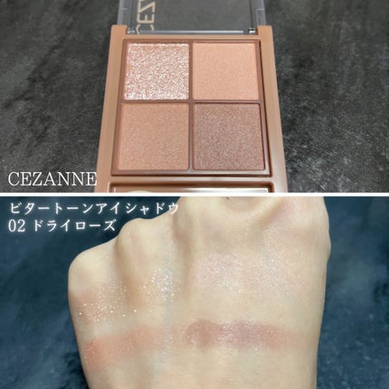 ビタートーンアイシャドウ/CEZANNE/パウダーアイシャドウを使ったクチコミ(4枚目)