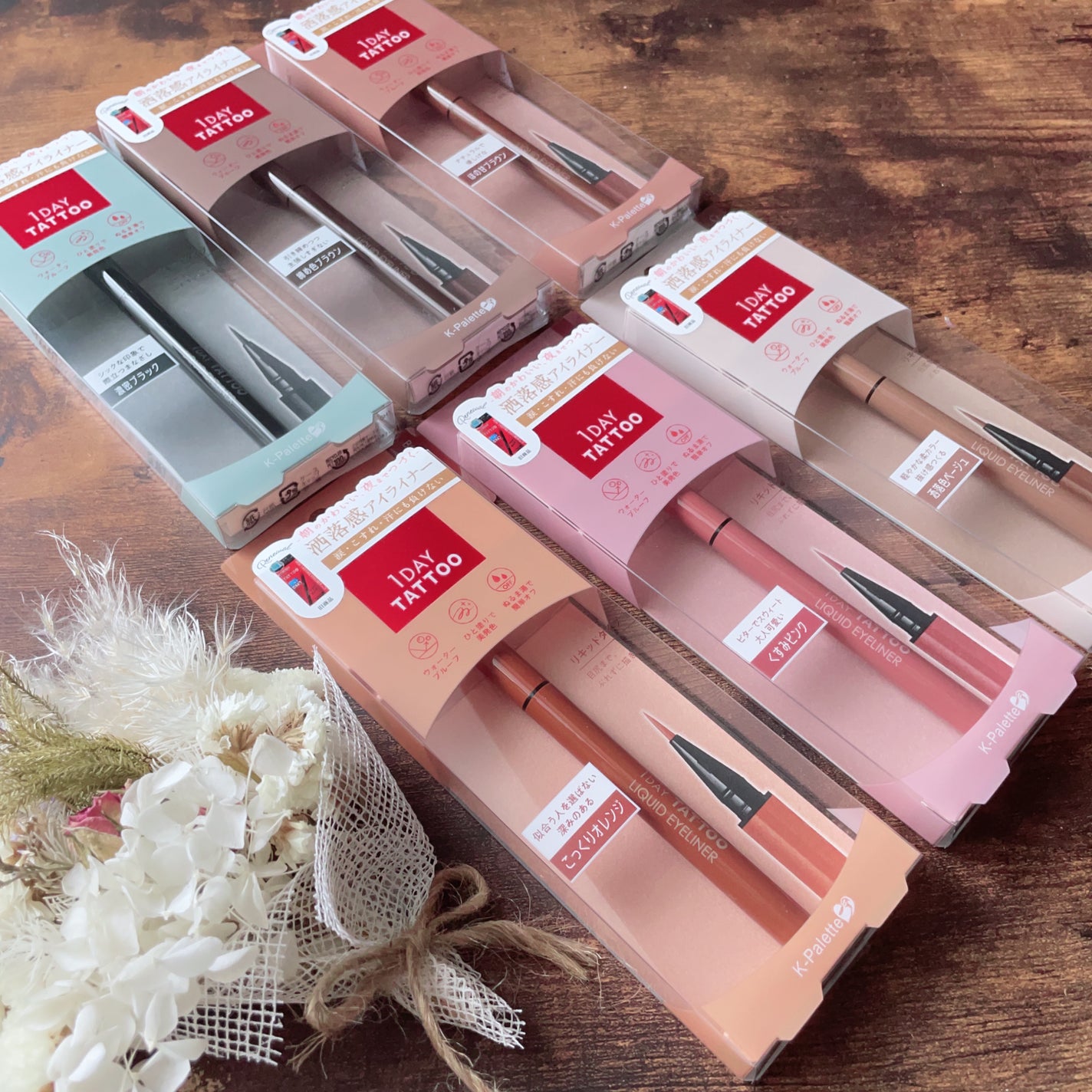 1DAY TATTOO リキッドアイライナー/K-パレット/リキッドアイライナーを使ったクチコミ(7枚目)