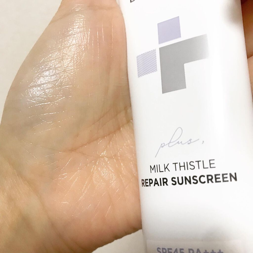 ミルクシスルリペアシカサンスクリーンプラス/BANOBAGI/日焼け止めミルクを使ったクチコミ(7枚目)
