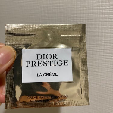Dior プレステージ ラ クレームのクチコミ「Diorプレステージ ラ クレーム

試供品1ml

さすがDior様(⸝⸝⸝ᵒ̴̶̷ - ᵒ.....」（1枚目）