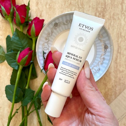 ミネラルUVアクアセラム/エトヴォス/美容液を使ったクチコミ(1枚目)