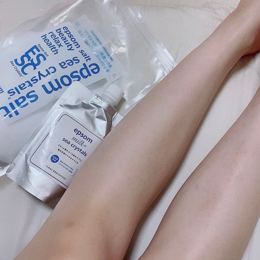 シークリスタルス エプソムソルト オリジナル/sea crystals/無機塩系入浴剤を使ったクチコミ(2枚目)