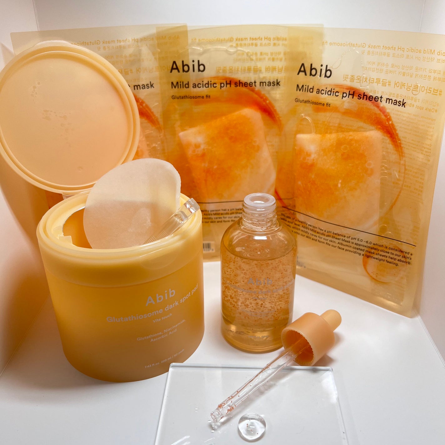 アビブ グルタチオンソームダークスポットセラムビタドロップ/Abib /美容液を使ったクチコミ(2枚目)