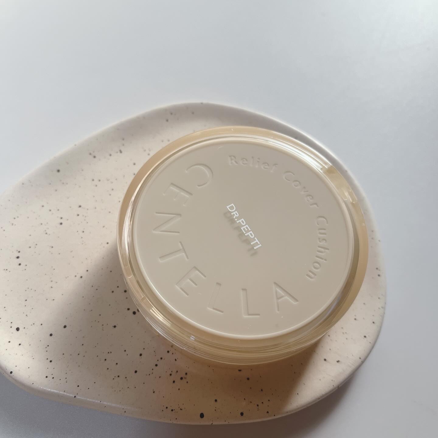 センテラリリーフカバークッション/DR.PEPTI/クッションファンデーションを使ったクチコミ（1枚目）