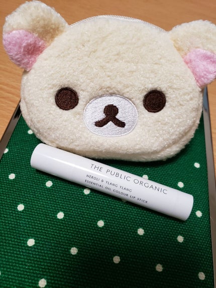 オーガニック認証 精油カラーリップスティック グレースフル ピンク/THE PUBLIC ORGANIC/口紅を使ったクチコミ(3枚目)