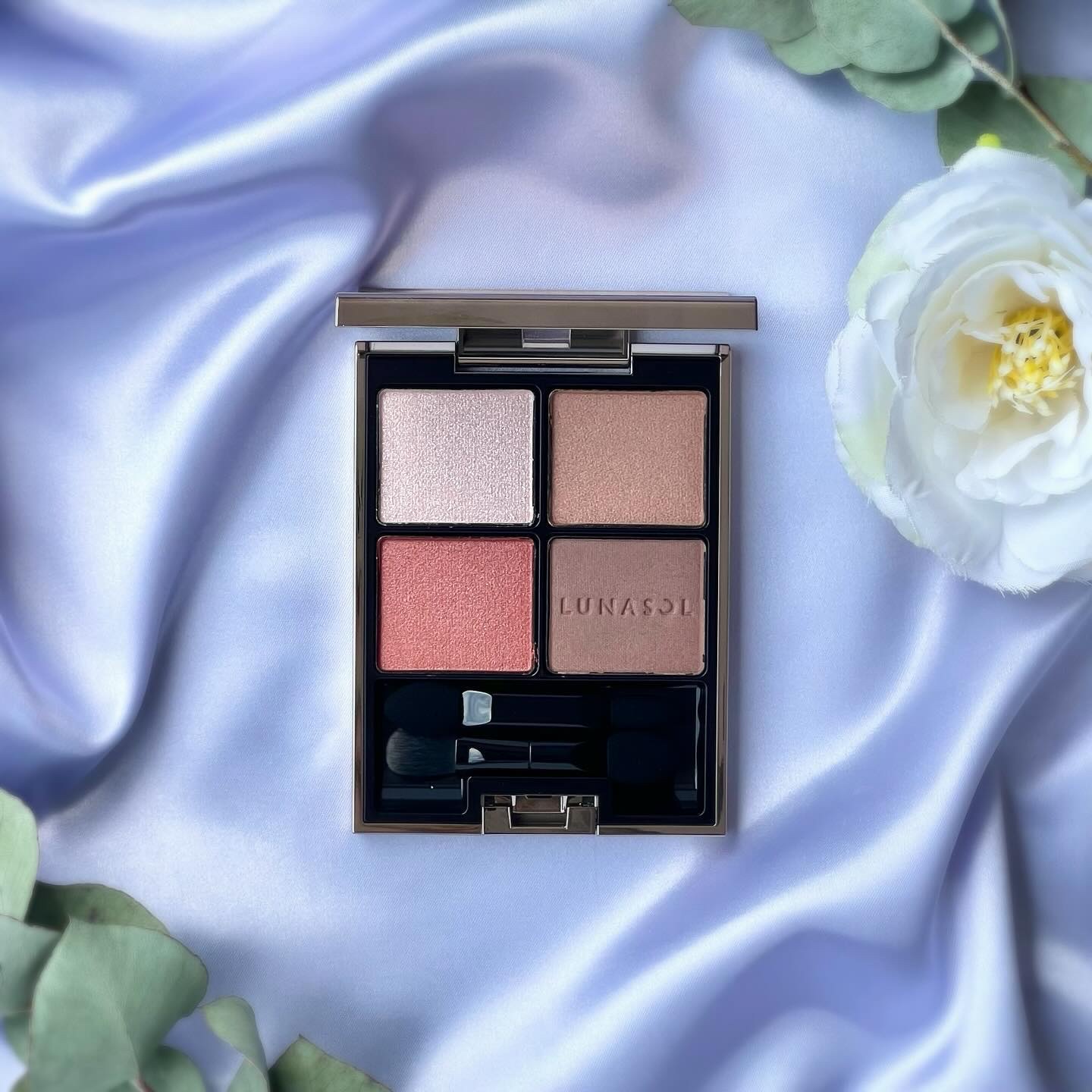 アイカラーレーション EX40 Mellow Sunset/LUNASOL/アイシャドウパレットを使ったクチコミ（1枚目）