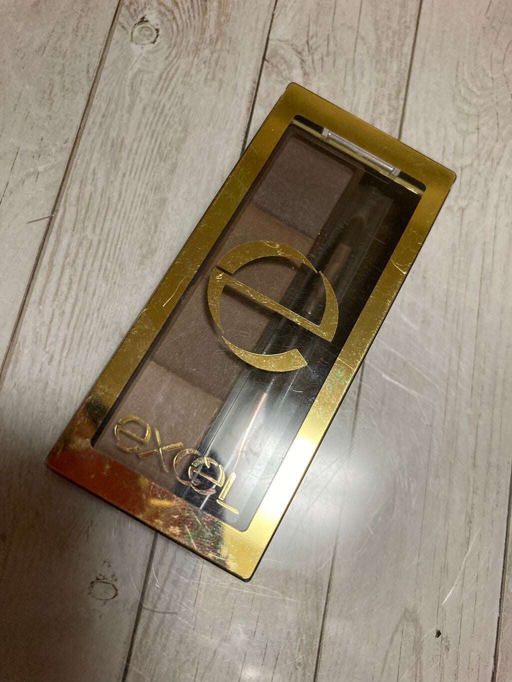 スタイリング パウダーアイブロウ/excel/パウダーアイブロウを使ったクチコミ(1枚目)