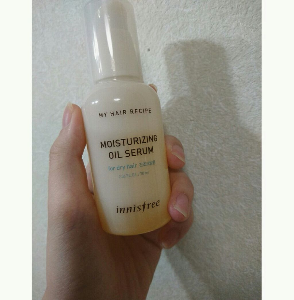 マイヘア リペアリング オイルセラム/innisfree/ヘアオイルを使ったクチコミ（1枚目）