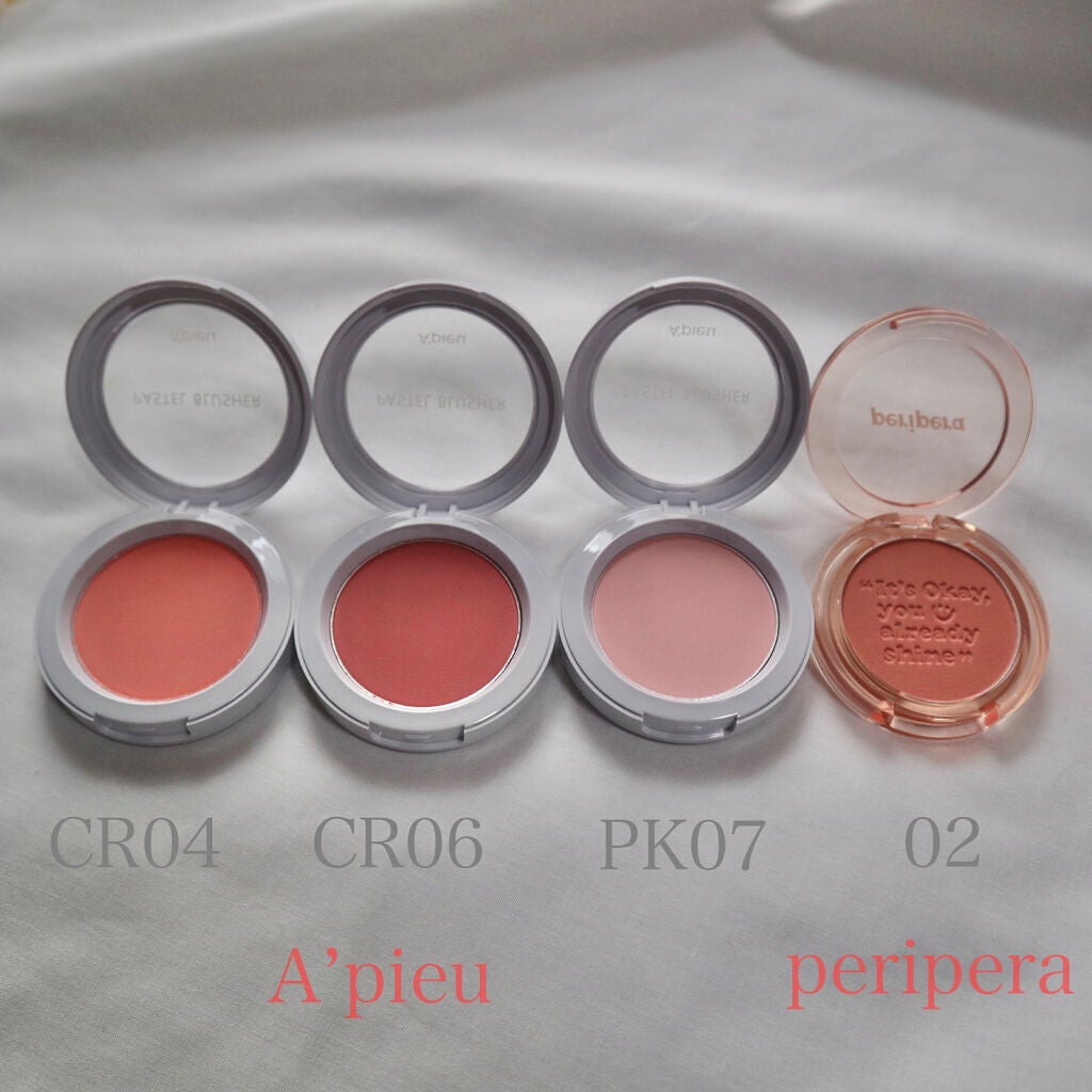 アピュー パステルブラッシャー/A’pieu/パウダーチークを使ったクチコミ(5枚目)