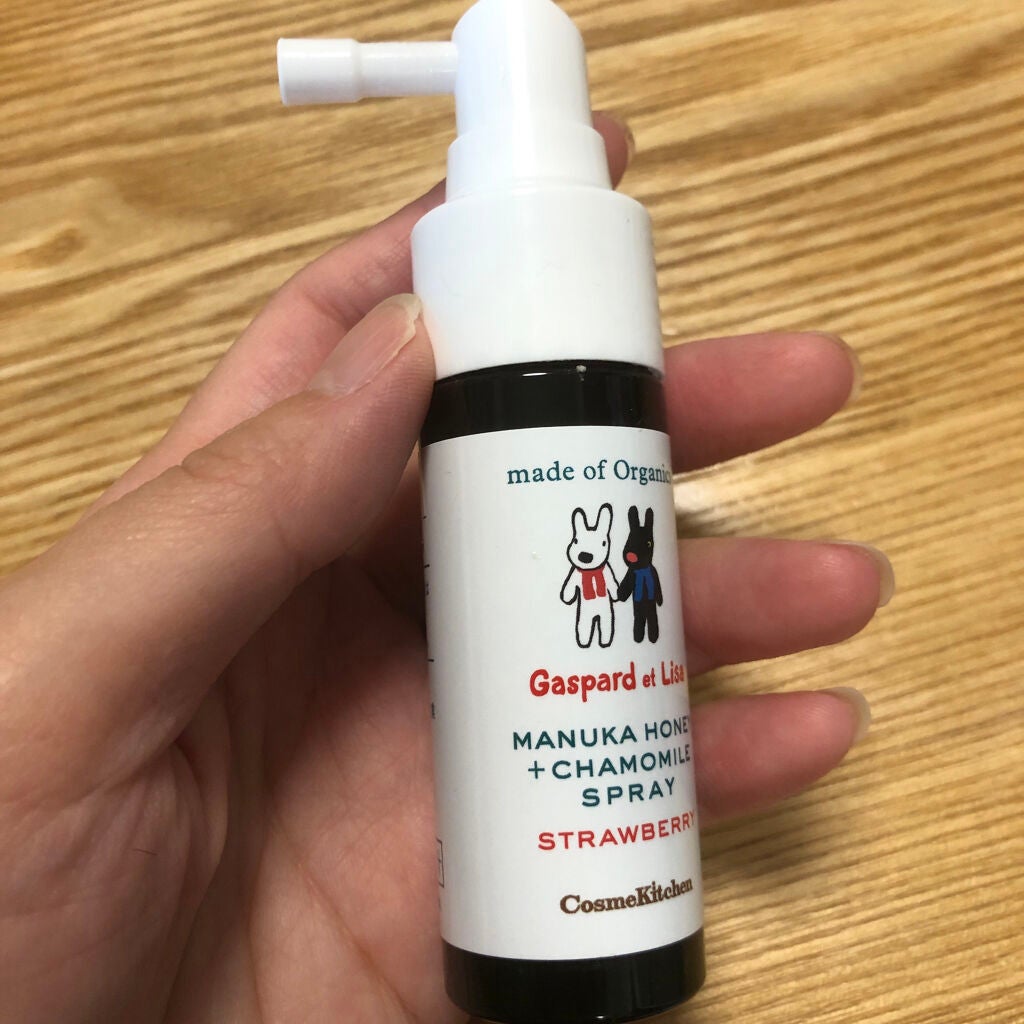 マヌカハニー+カモミールスプレー/made of Organics/その他オーラルケアを使ったクチコミ(1枚目)