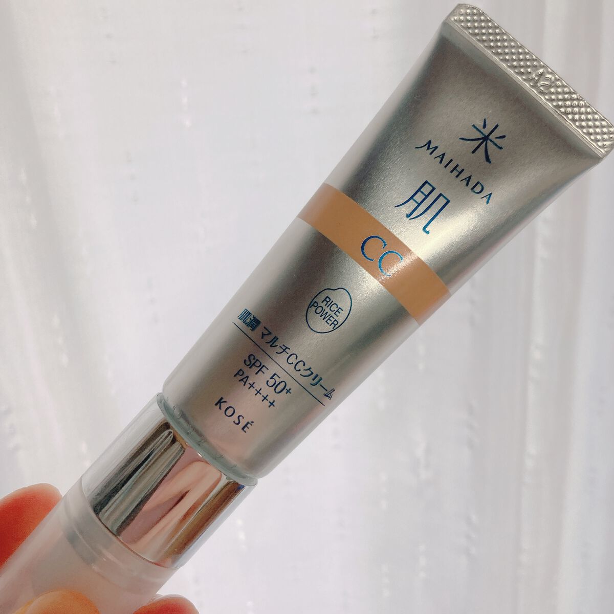 肌潤　マルチCCクリーム/米肌/CCクリームを使ったクチコミ（1枚目）