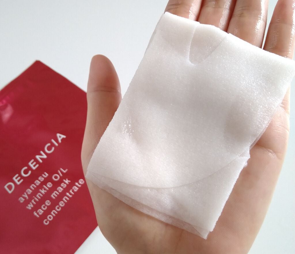 アヤナス リンクルO/L フェイスマスク コンセントレート/DECENCIA/シートマスク・パックを使ったクチコミ(2枚目)
