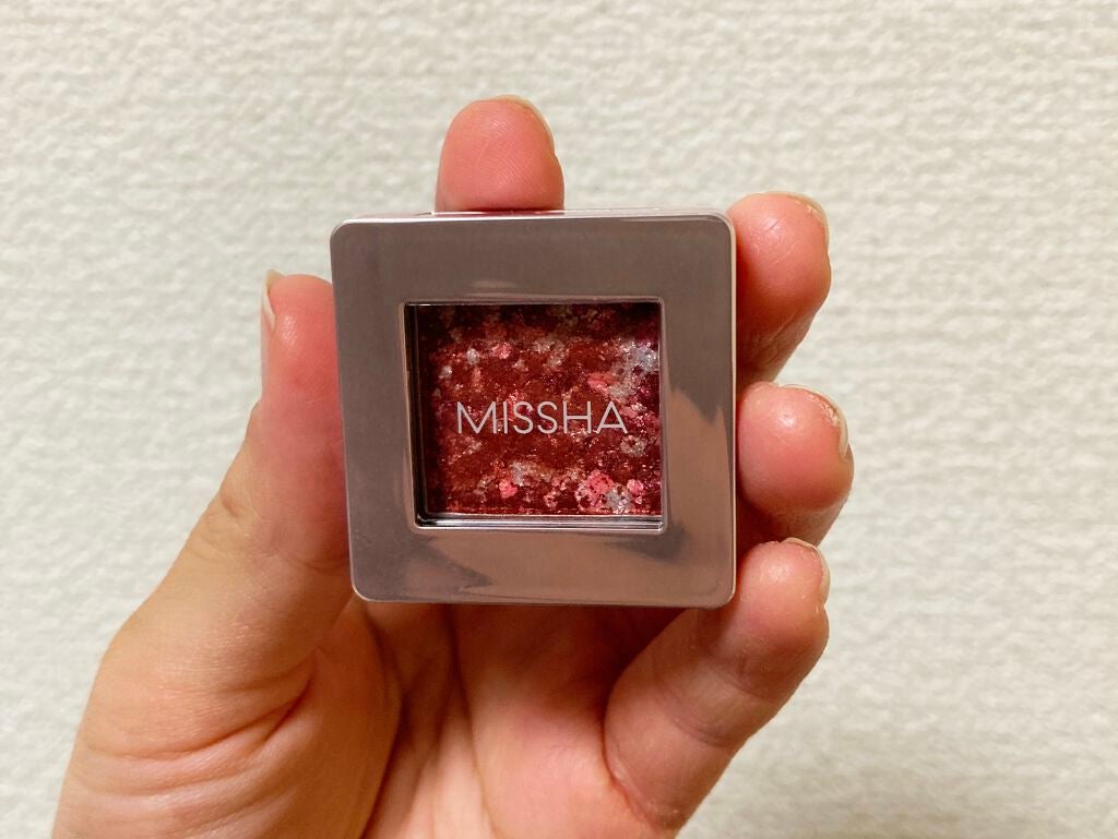 グリッタープリズム シャドウ/MISSHA/グリッターを使ったクチコミ(1枚目)