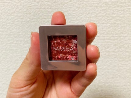 グリッタープリズム シャドウ/MISSHA/グリッターを使ったクチコミ(1枚目)