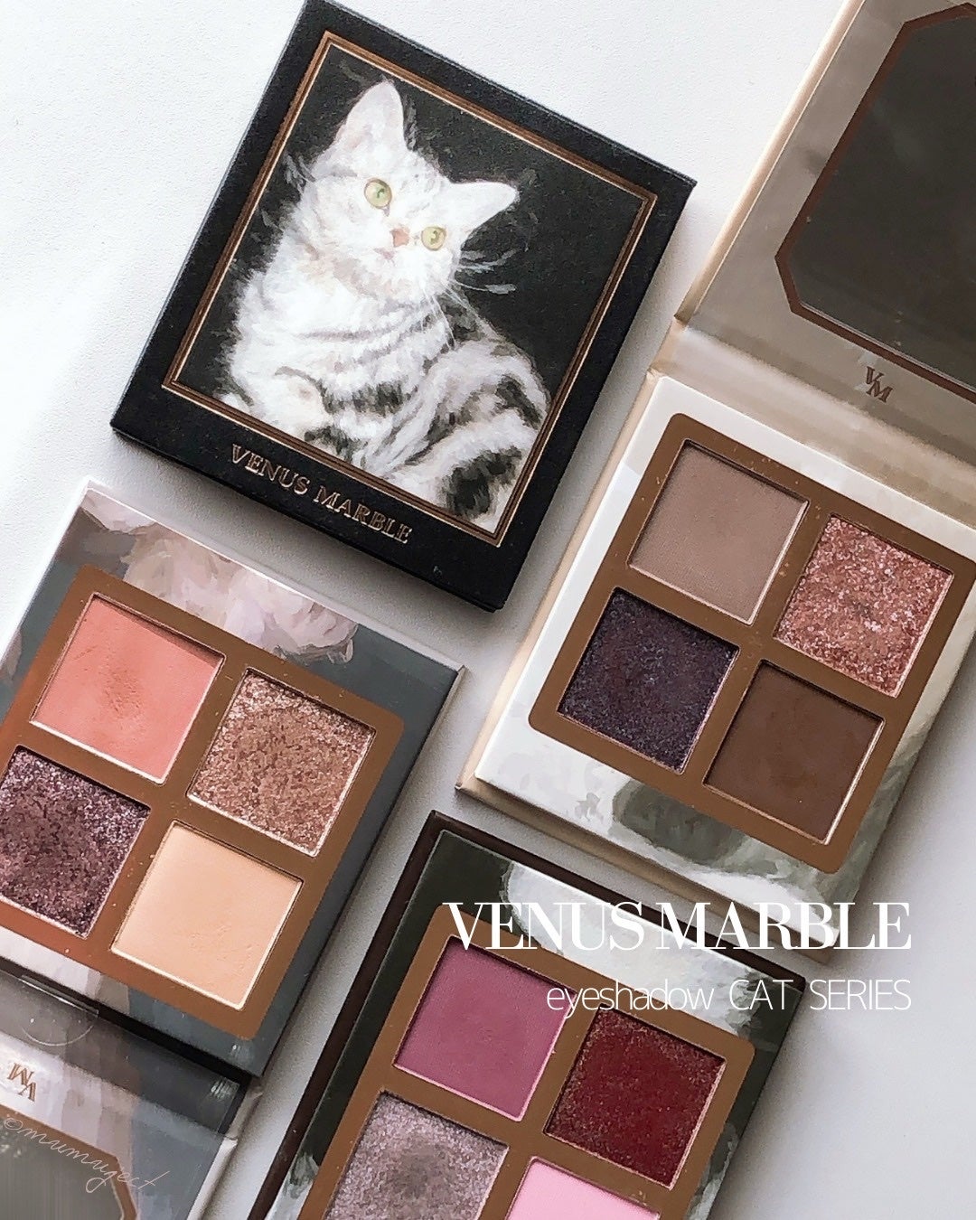 Venus Marble アイシャドウキャットシリーズ/Venus Marble/アイシャドウパレットを使ったクチコミ(1枚目)