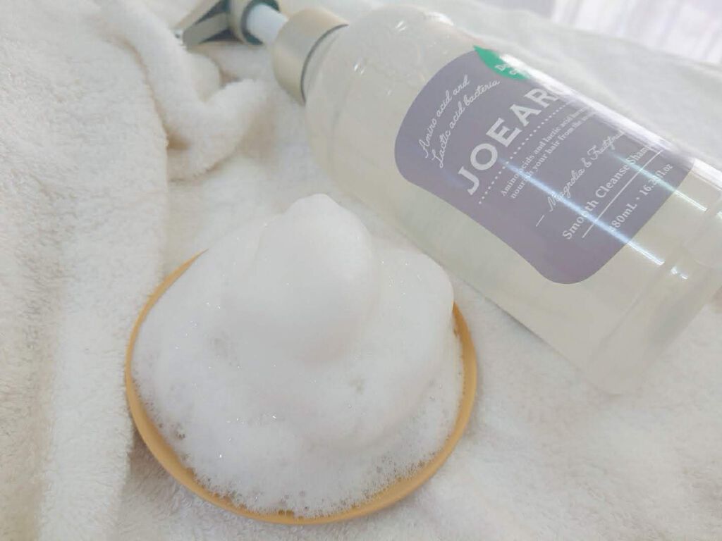 スムースクレンズシャンプー／スムーススリークトリートメント/JOEARO/市販シャンプーを使ったクチコミ（1枚目）