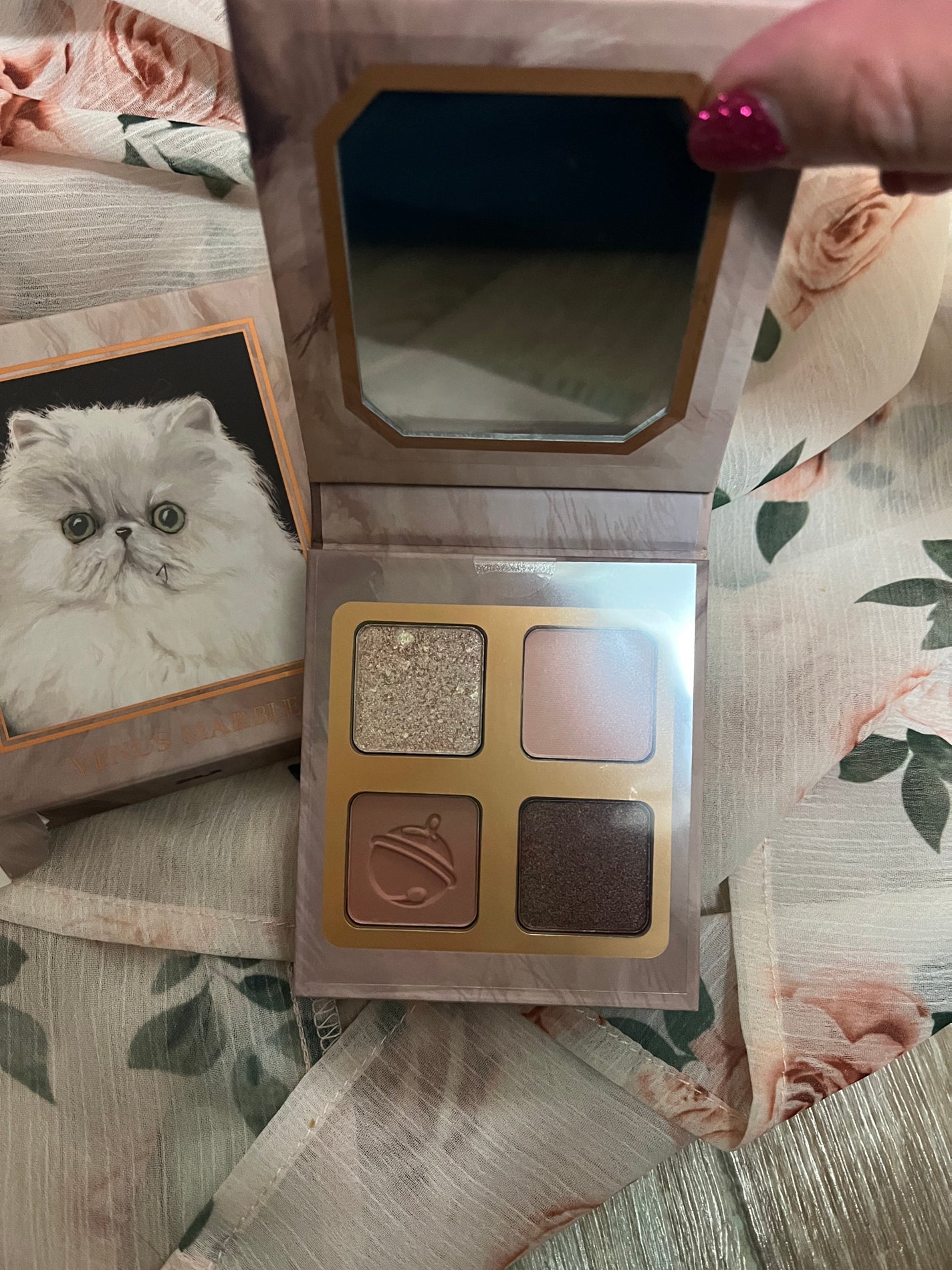 Venus Marble アイシャドウキャットシリーズ/Venus Marble/アイシャドウパレットを使ったクチコミ(2枚目)