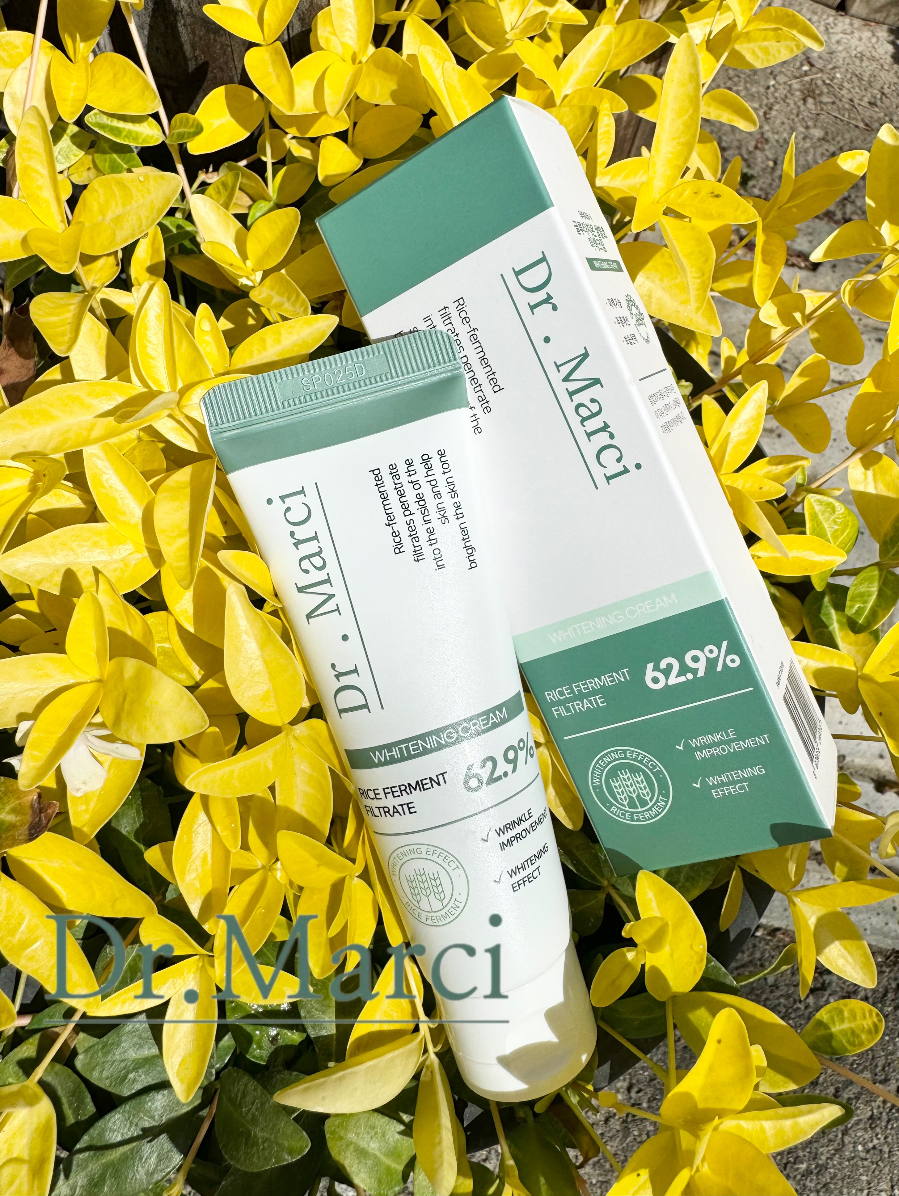 ドクターマルシー グルタチオン 米発酵 光彩 着色 ホワイトニングクリーム/ドクターマルシー/フェイスクリームを使ったクチコミ（1枚目）