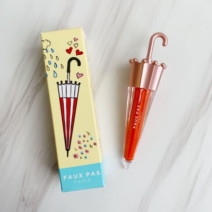 ウォーターアンブレラティント リップ/FAUX PAS PARIS/リップティントを使ったクチコミ(1枚目)