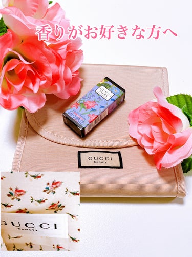 🌹🥀ROSE5🥀🌹のクチコミ「DEPACO購入時に頂いた
サンプルです
こちらもご紹介💁

GUCCI〔グッチ フローラ〕ゴ.....」（2枚目）