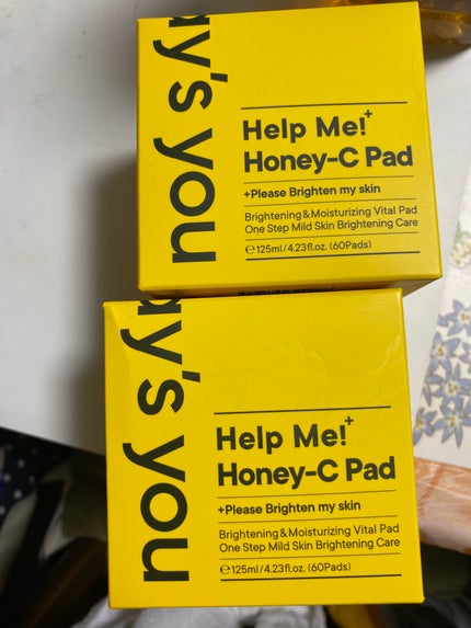 ヘルプミー! ハニーCパッド/One-day's you/トナーパッドを使ったクチコミ(2枚目)