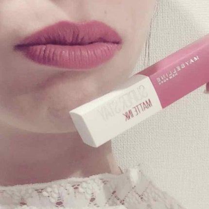 SPステイ マットインク/MAYBELLINE NEW YORK/口紅を使ったクチコミ(4枚目)