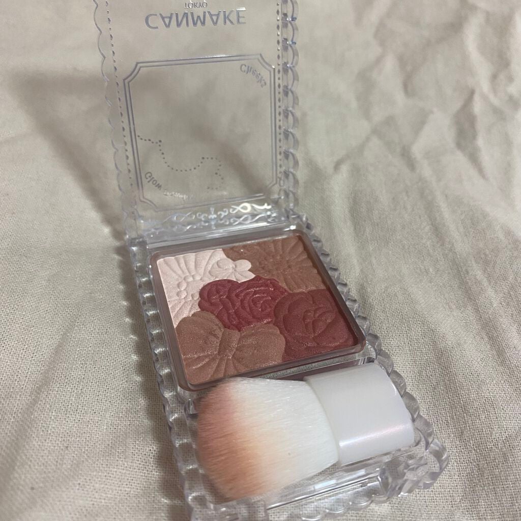 グロウフルールチークス/キャンメイク/パウダーチークを使ったクチコミ(3枚目)