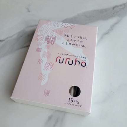 ruruho19(パンティストッキングタイプ) パールブラウン/ruruho/着圧ソックス・レギンスの画像