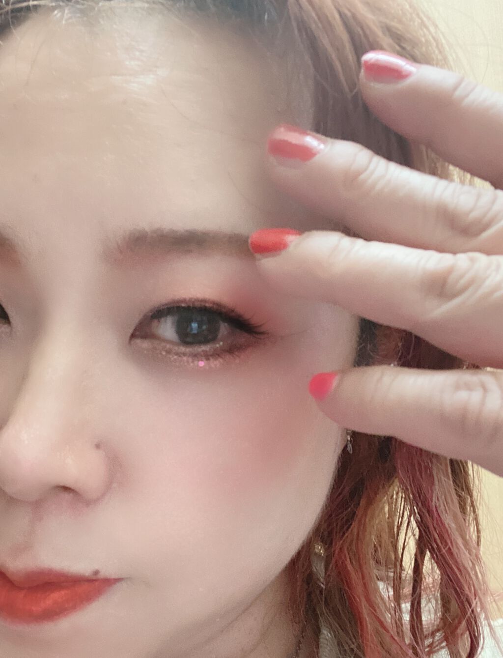 ダイヤモンドシリーズ 星空リキッドアイシャドウ/ZEESEA/リキッドアイシャドウを使ったクチコミ(2枚目)