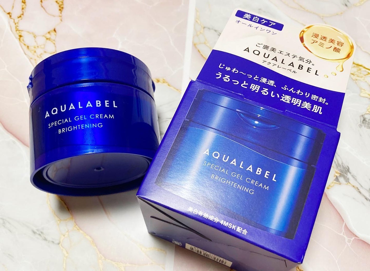 スペシャルジェルクリーム EX(モイスト)/アクアレーベル/オールインワン化粧品を使ったクチコミ(8枚目)