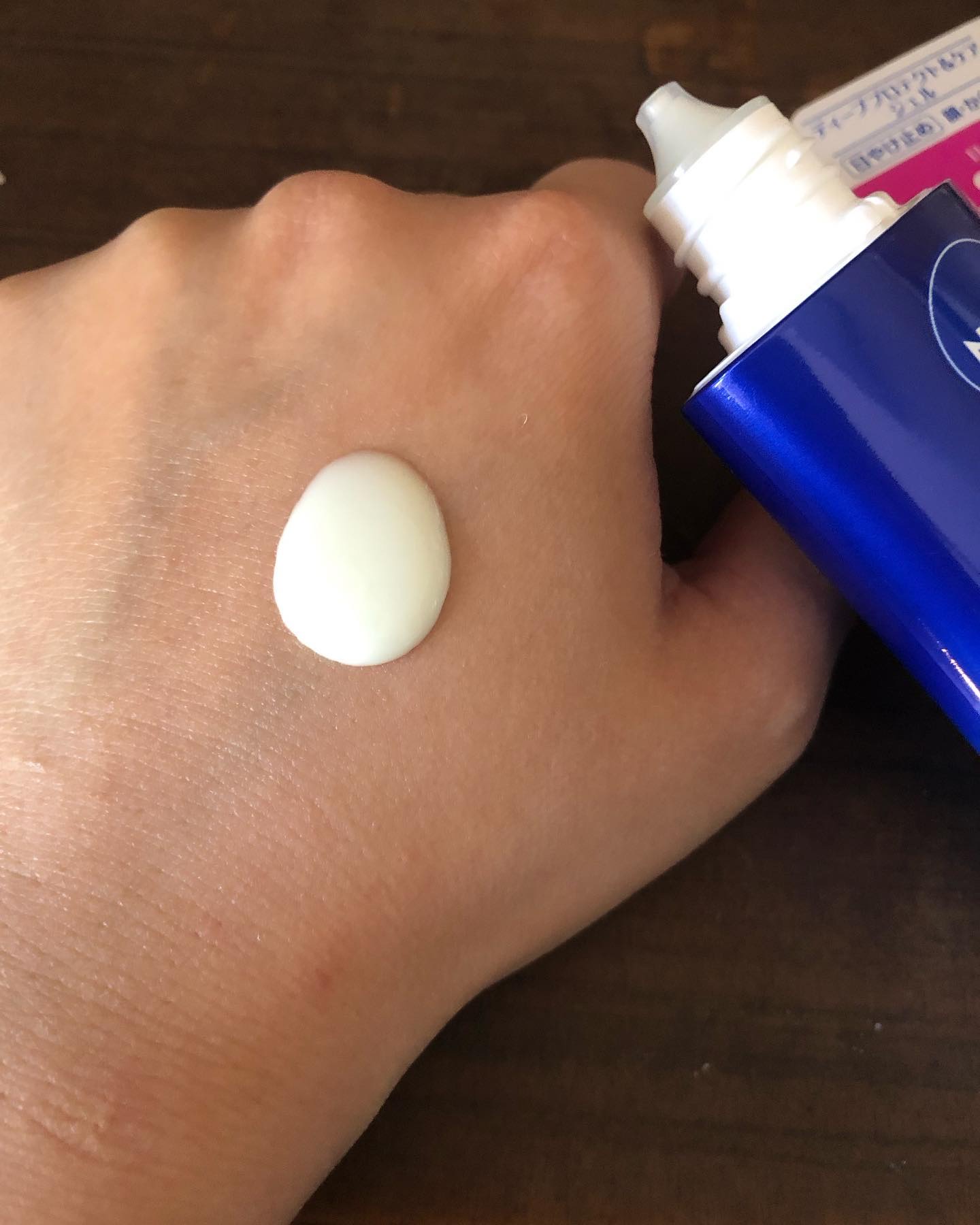 ニベアUV ディープ プロテクト＆ケア ジェル/ニベア/日焼け止めジェルを使ったクチコミ（2枚目）