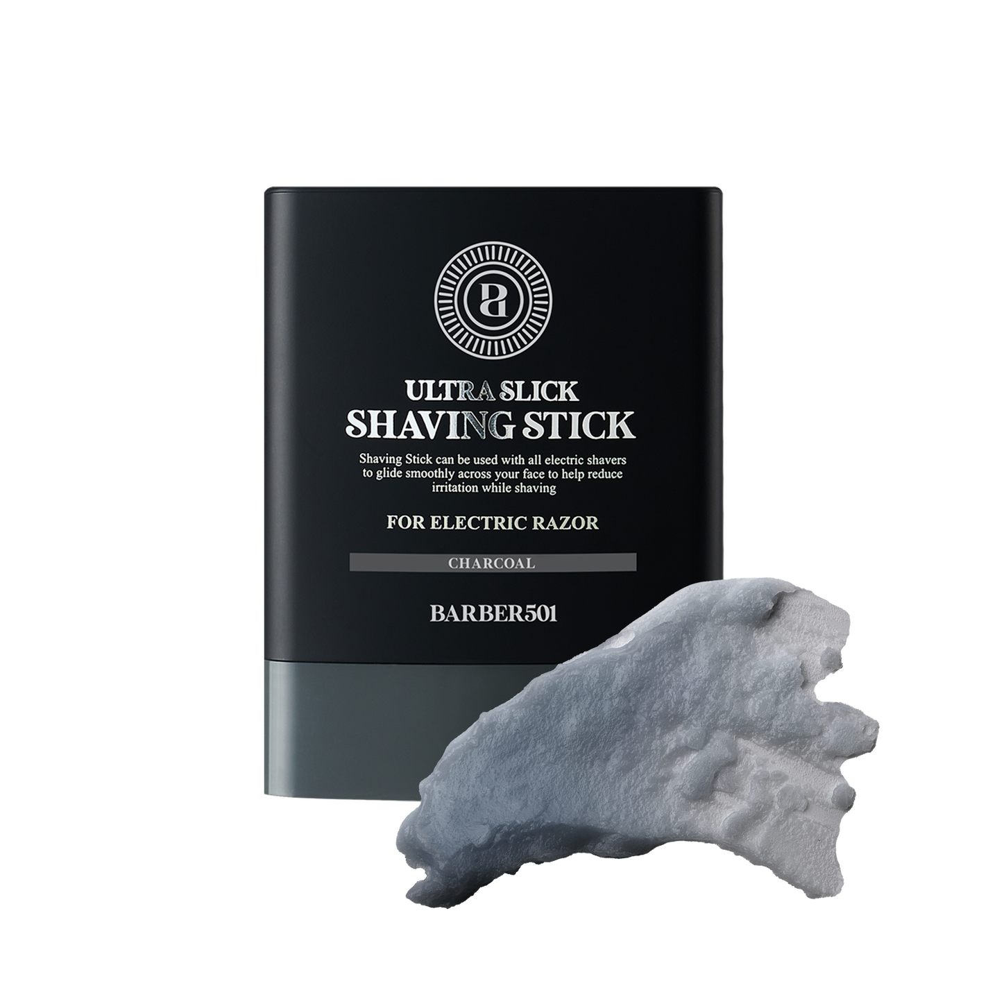 Uスリック シェービングスティックCH(チャコール) BARBER501