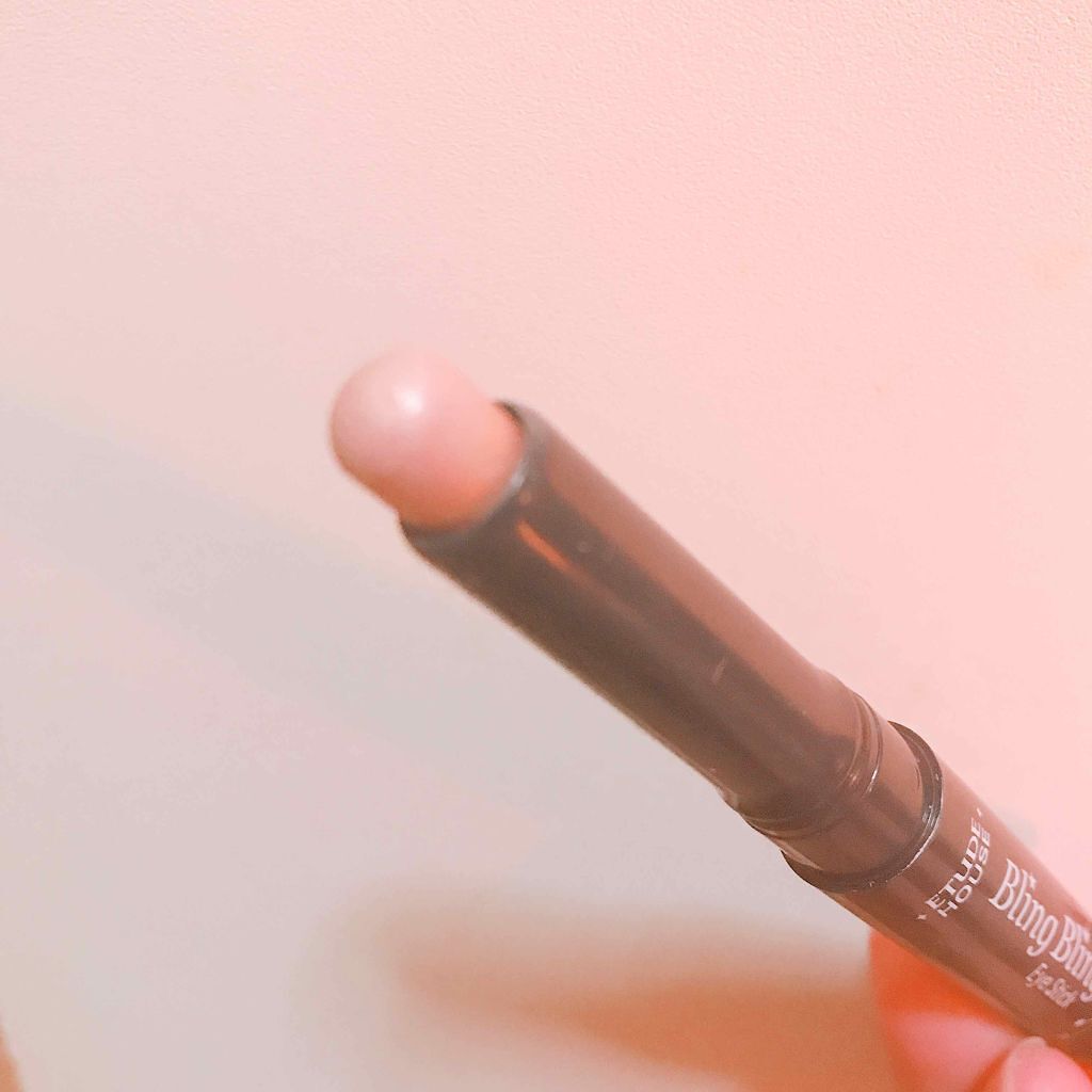 キラキラ アイシャドウ/ETUDE/スティックアイシャドウを使ったクチコミ(2枚目)