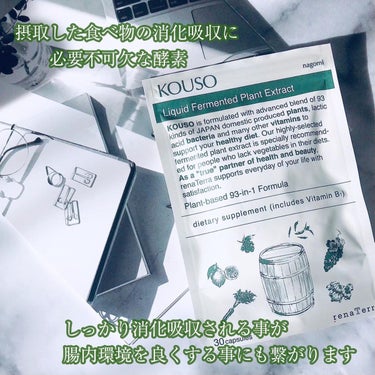 nagomi KOUSO 30粒/renaTerra/健康サプリメントを使ったクチコミ（4枚目）