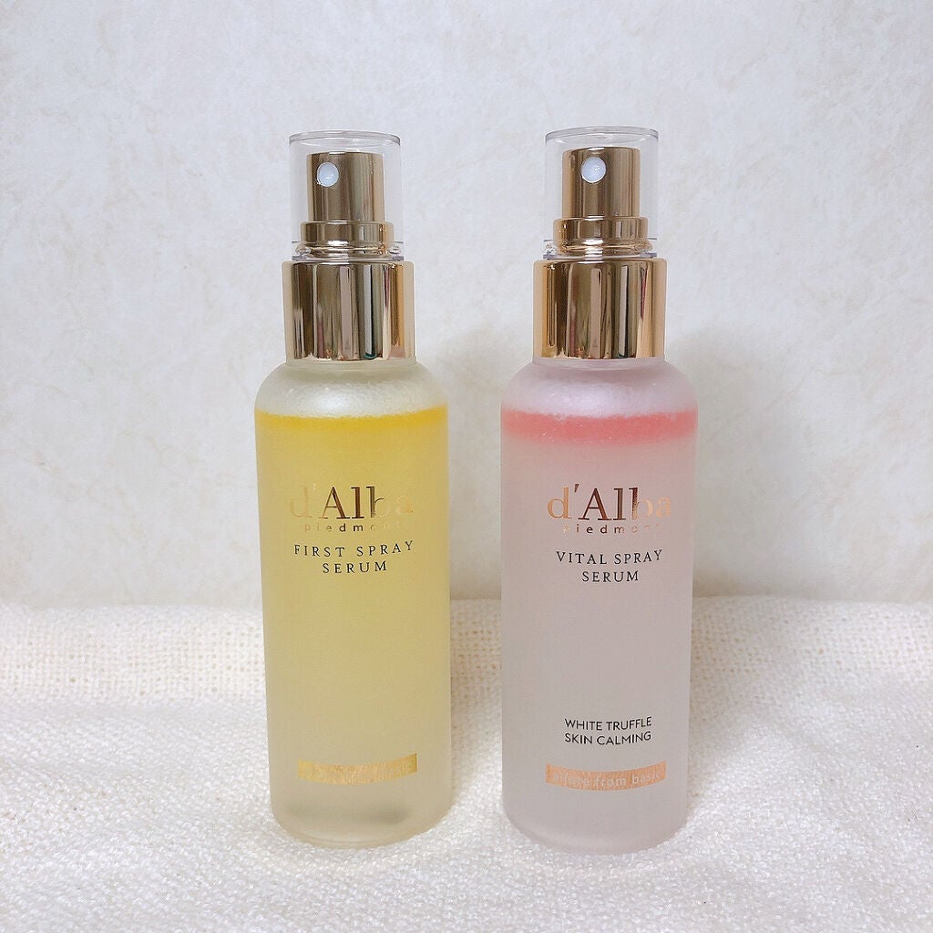 ダルバ ホワイトトリュフファーストスプレーセラム/ダルバ/ミスト状化粧水を使ったクチコミ(1枚目)