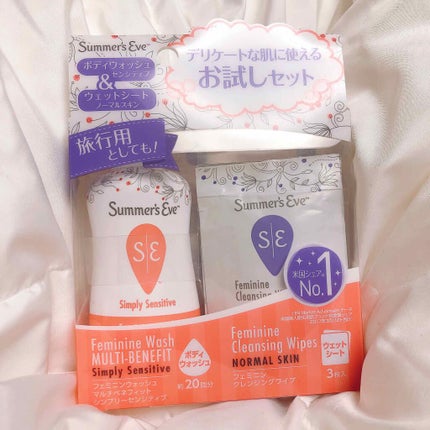 フェミニンクレンジングワイプ ノーマルスキン/Summer's Eve(サマーズイブ)/デリケートゾーンケアを使ったクチコミ(4枚目)