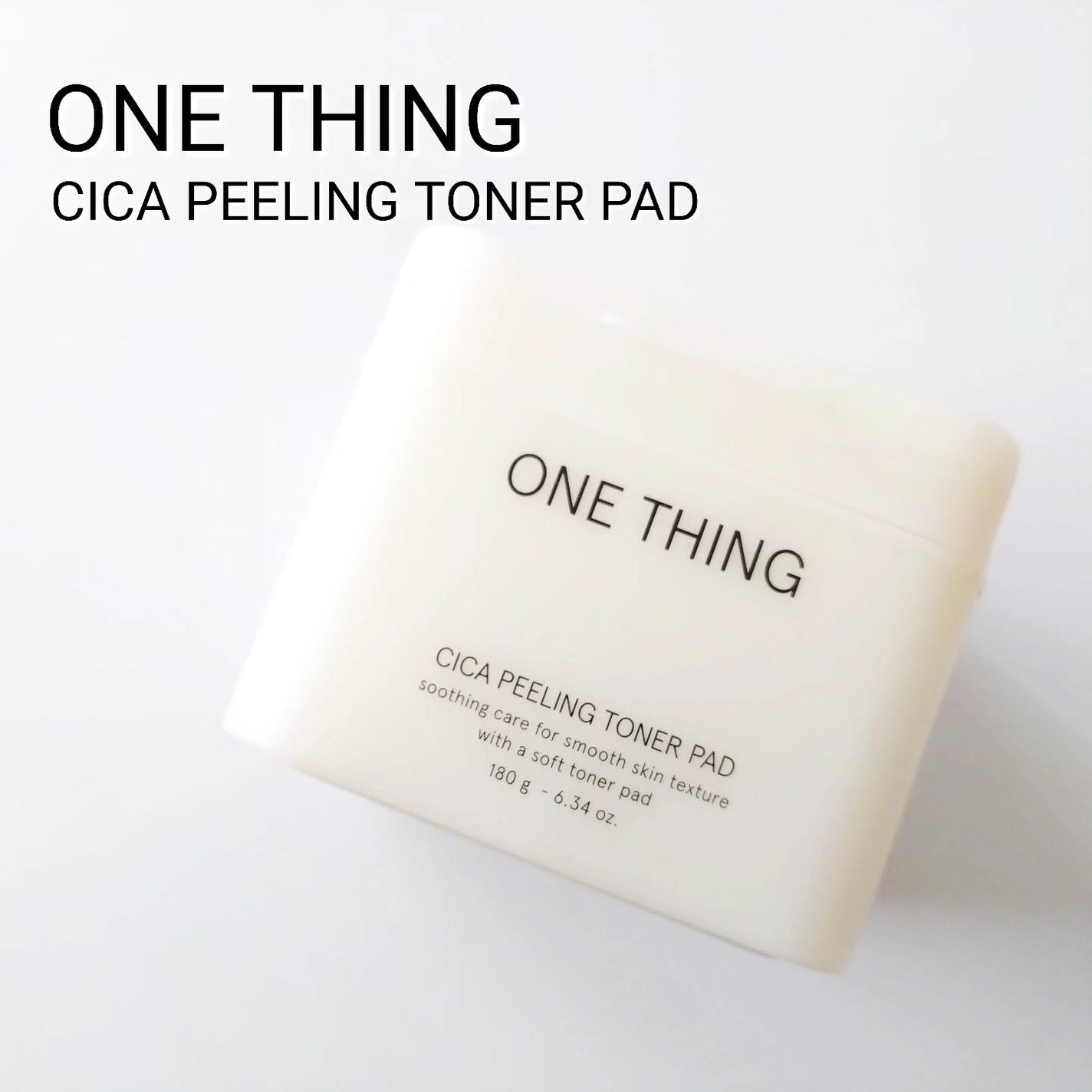 シカピーリングトナーパッド/ONE THING/トナーパッドを使ったクチコミ(1枚目)