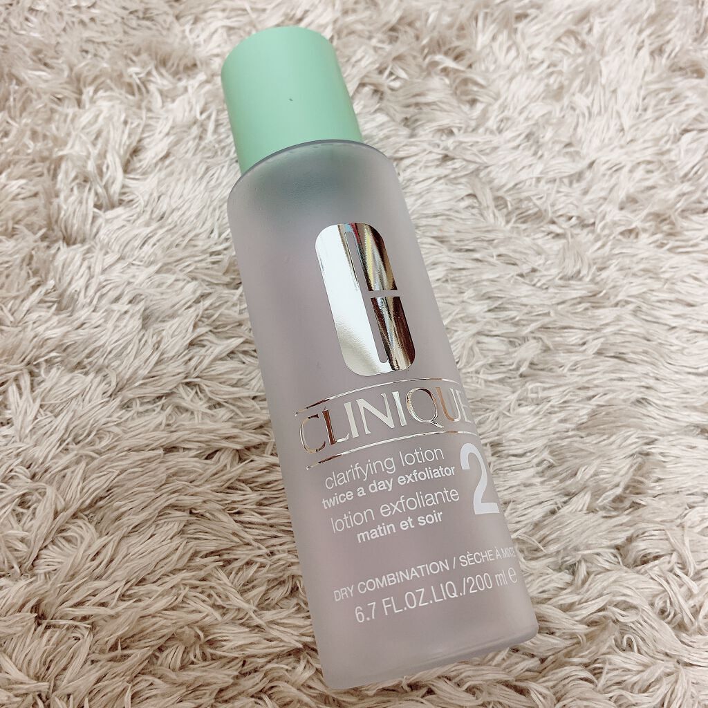 クラリファイング ローション 2/CLINIQUE/拭き取り化粧水を使ったクチコミ（1枚目）