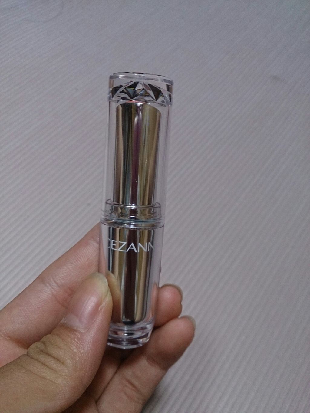 ラスティンググロスリップ/CEZANNE/口紅を使ったクチコミ(2枚目)