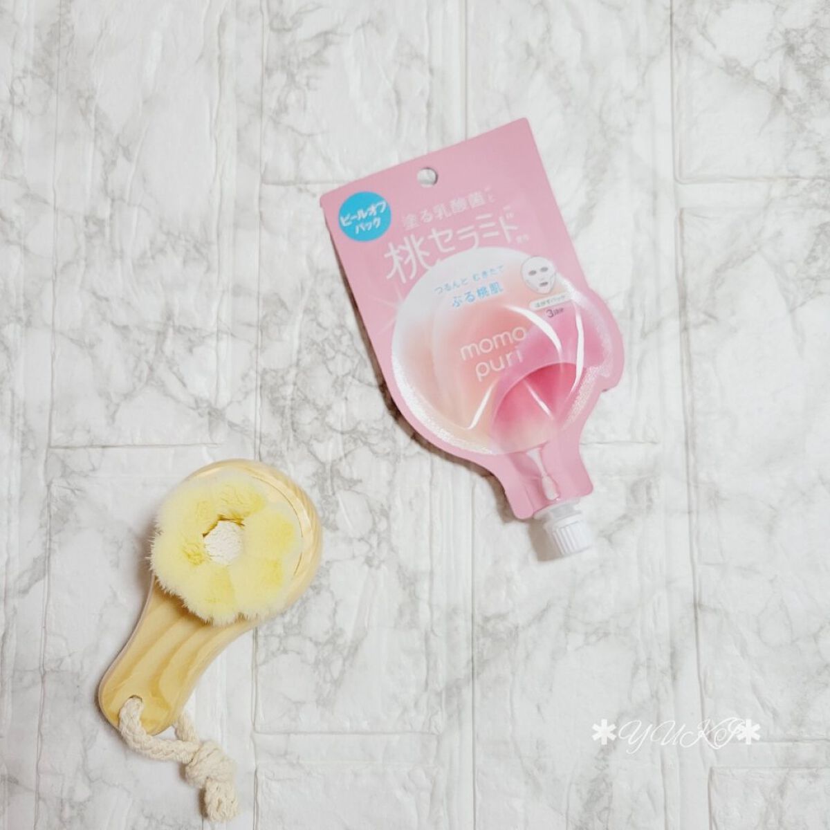 ももぷり フレッシュピールオフパック/ももぷり/ピーリングを使ったクチコミ（1枚目）