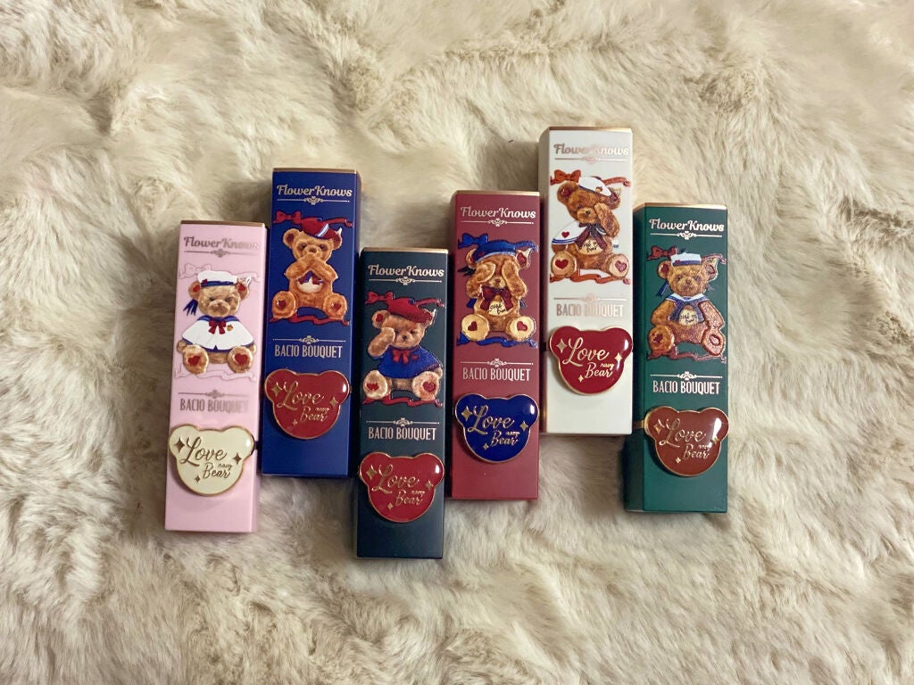 Love Bear マットリップスティック/FlowerKnows/口紅を使ったクチコミ(2枚目)