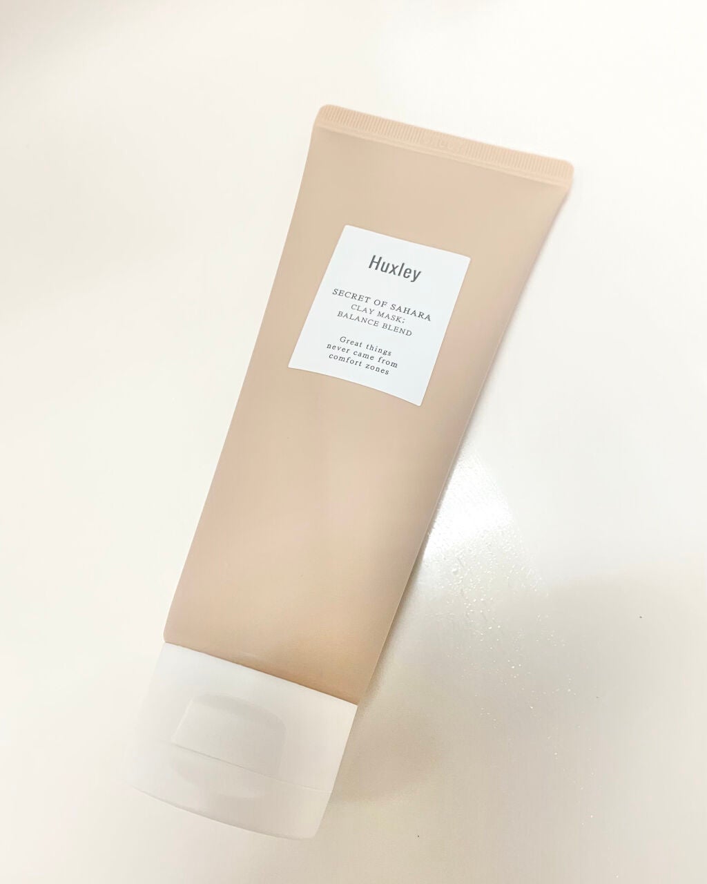 クレイマスク;バランスブレンド/Huxley/洗い流すパック・マスクを使ったクチコミ(1枚目)