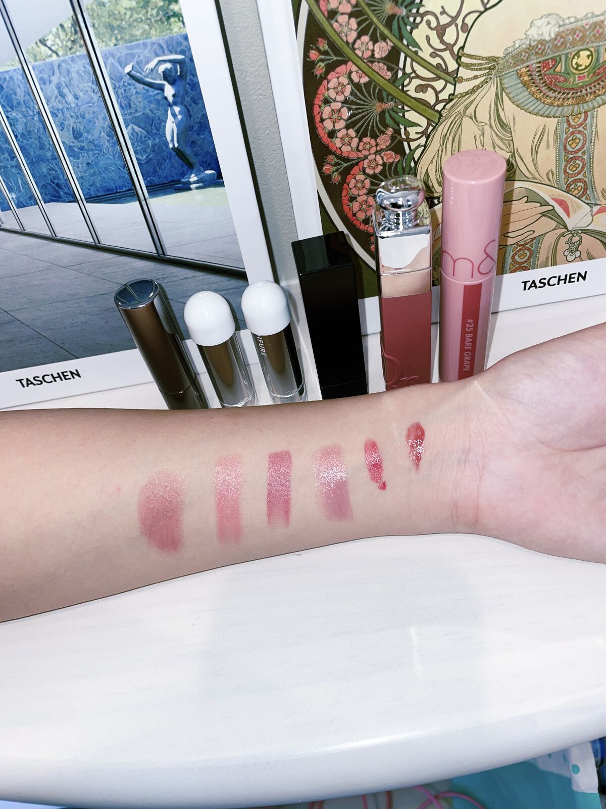 ジューシーラスティングティント/rom&nd/リップティントを使ったクチコミ（2枚目）