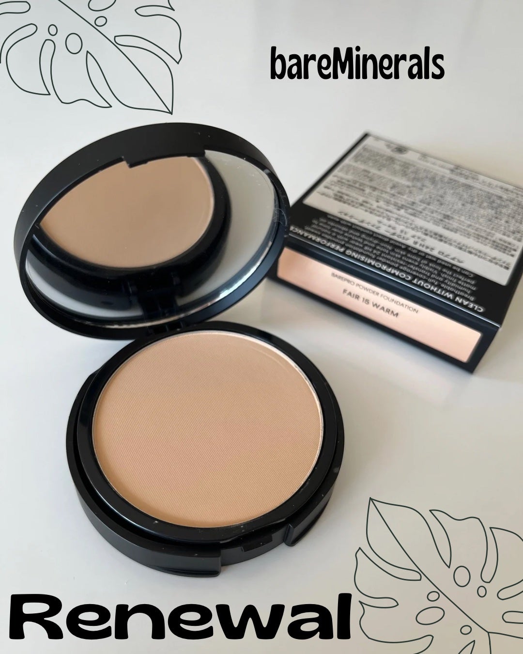 ベアプロ 24HR パウダー ファンデーション/bareMinerals/パウダーファンデーションを使ったクチコミ(1枚目)