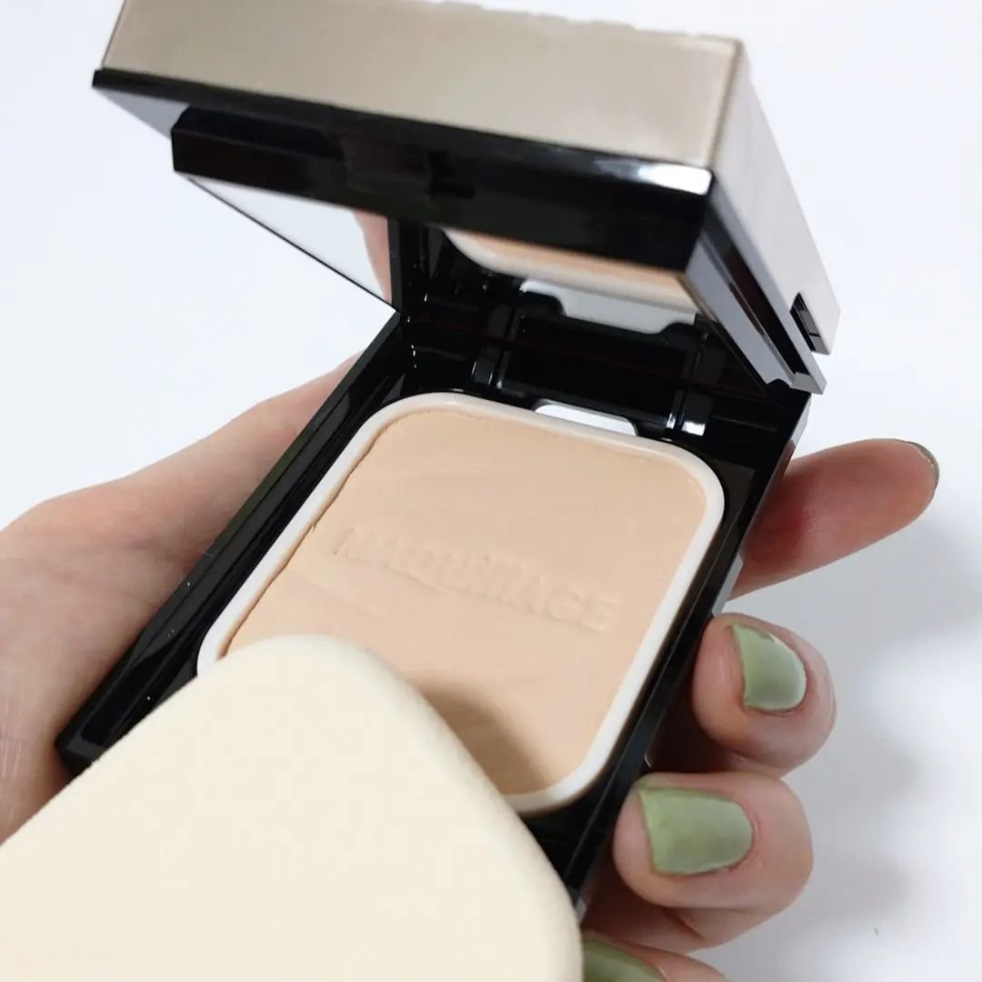 ドラマティックパウダリー EX/マキアージュ/パウダーファンデーションを使ったクチコミ（1枚目）