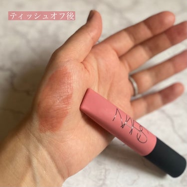 エアーマット リップカラー/NARS/口紅を使ったクチコミ（5枚目）